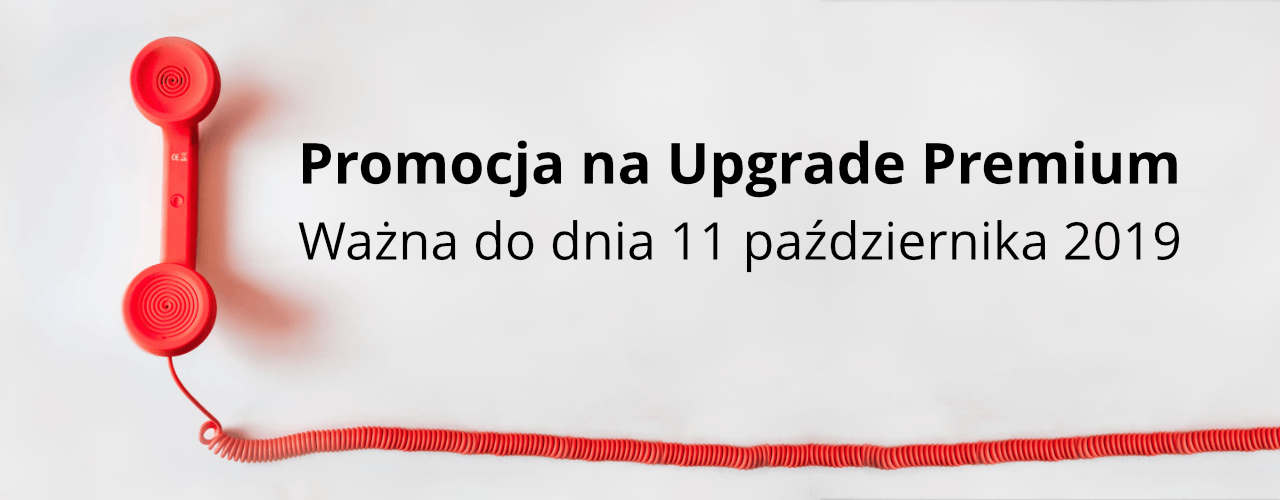 Promocja na Upgrade Premium