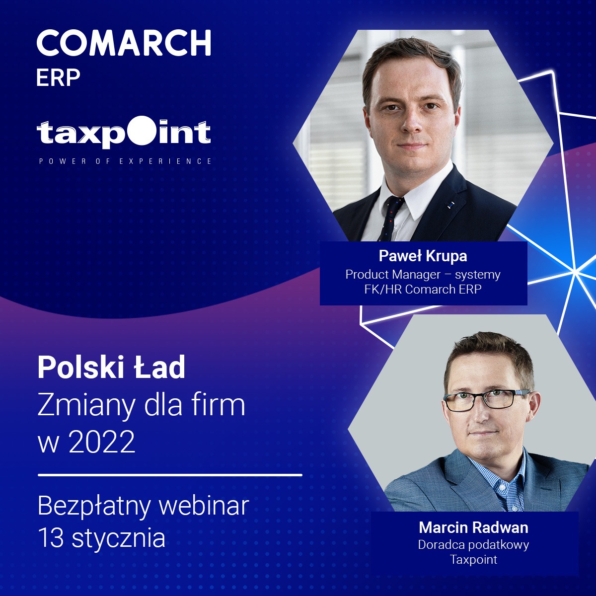 Zapraszamy na webinar - Polski Ład - zmiany dla firm w 2022